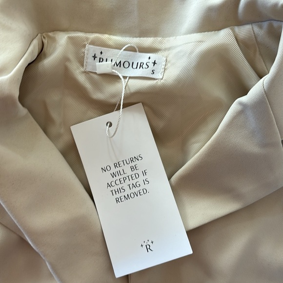 Rumours Cropped Button Up - Picture 2 of 3